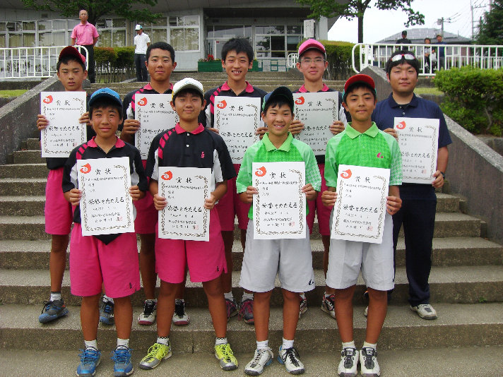 渋川市立子持中学校 H２８春季入賞者